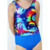 Tankini incontinence enfant - Tie dye