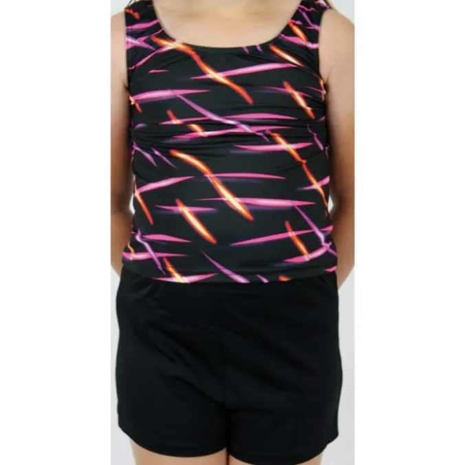 Tankini incontinence enfant - Imprimé