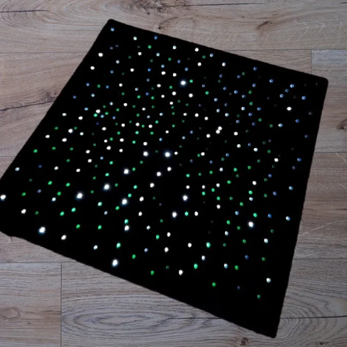 Tapis sensoriel LED - 150 x 150 cm