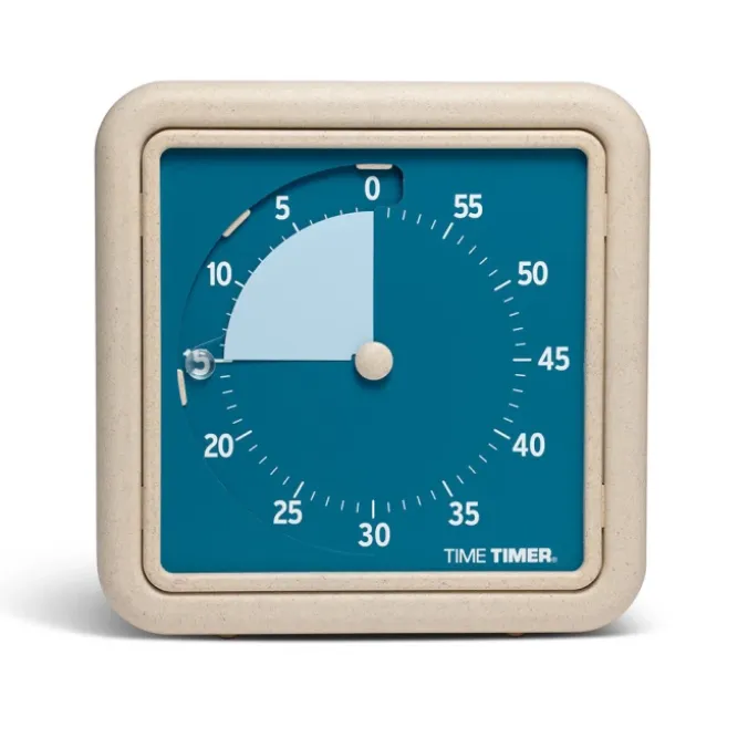 Time Timer Moyen Retro - Bleu acier