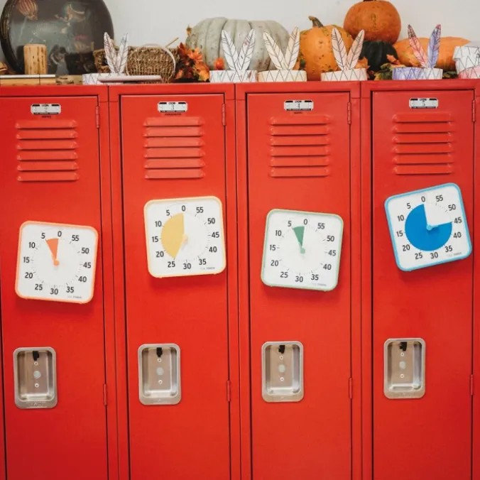 Time Timer Moyen - set de classe couleurs secondaires