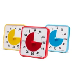 Time Timer Moyen - set de classe couleurs primaires