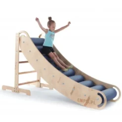 Toboggan à rouleaux