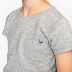 T-shirt ultra doux - Accent gris - 11-12 ans