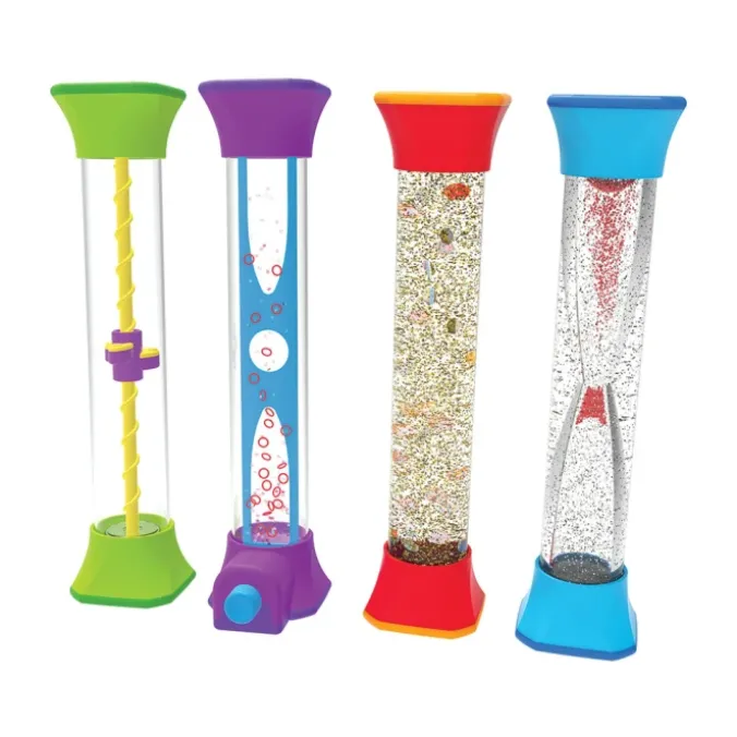 Tubes d'exploration fidget par 4
