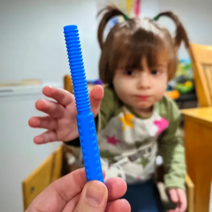Tube Texturé - Outil de mastication - Dur