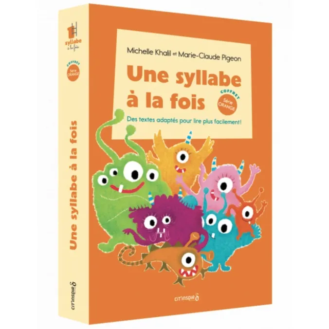 Une syllabe à la fois - Coffret série orange
