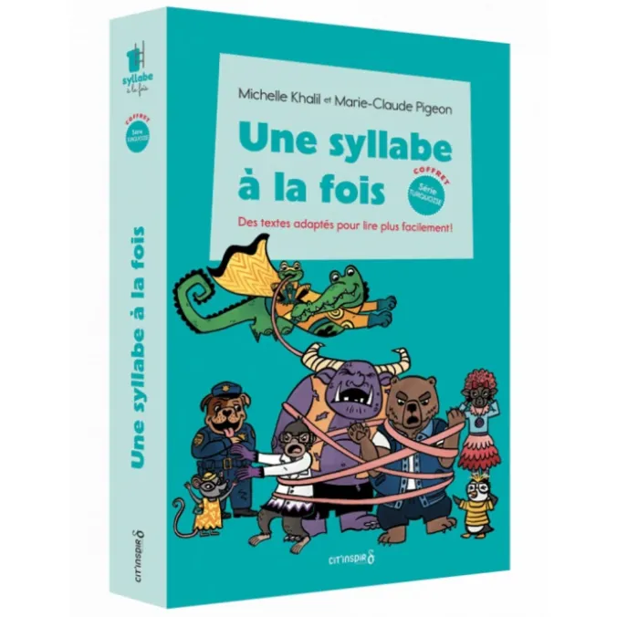 Une syllabe à la fois - Coffret série turquoise