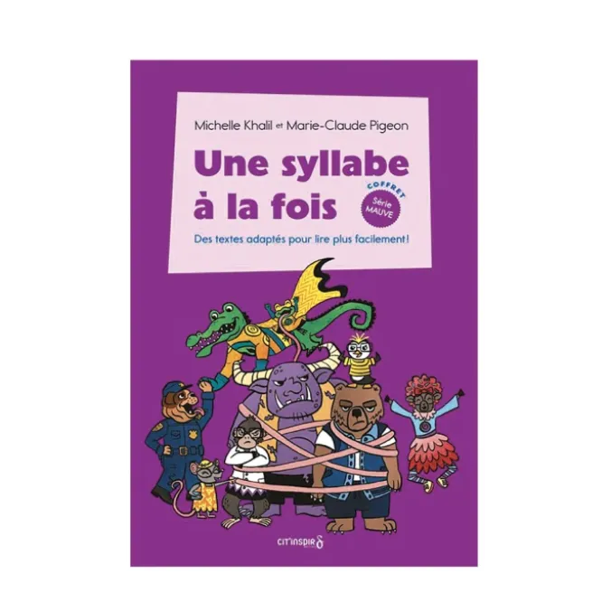 Une syllabe à la fois - Coffret série mauve