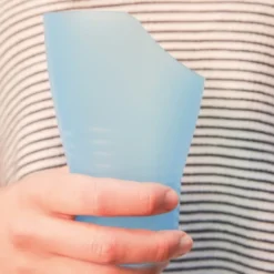 Verre à découpe nasale